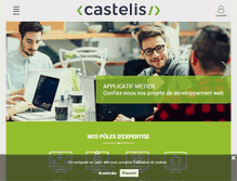 Tablet Screenshot of castelis.com
